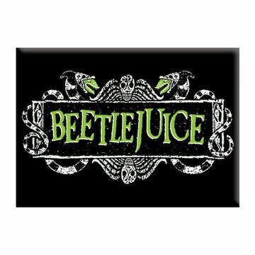 BEETLEJUICE Movie Logo Magnet - 2.5x3.5 Inch - Movie Tim Burton Michael Keaton Magnet for Refrigerators and Lockers(Fridge Magnet)