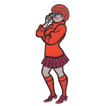 SCOOBY DOO Velma Patch - 2.2x4.5 Inch - Hanna Barbera Velma Shaggy Daphne Animated Classic - Embroidered Patch Applique Craft Supply