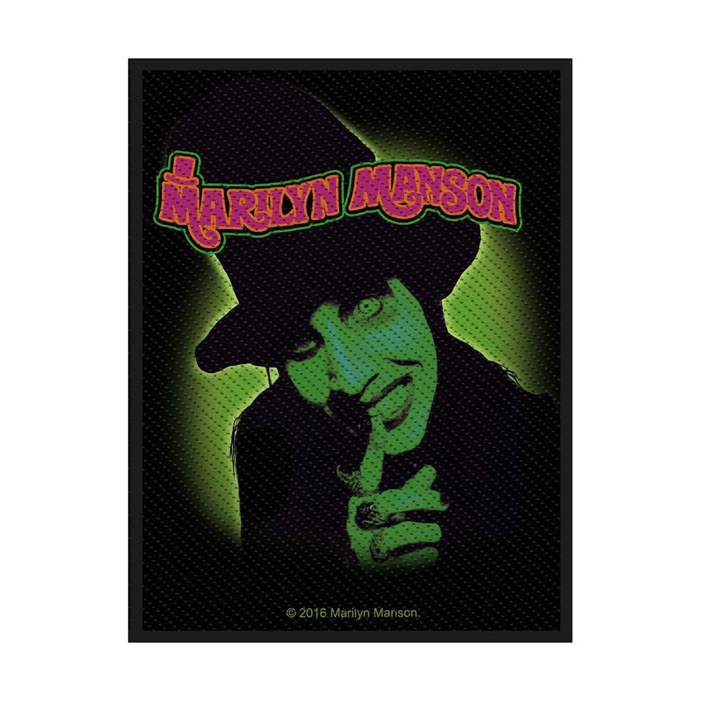 MARILYN MANSON Patch - 3x4 Inch - Marilyn Manson Smells Like Children Album Rock Band Embroidered Patch Applique - Officially Licensed