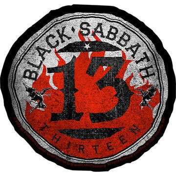 BLACK SABBATH Thirteen Sticker Decal - 4.3x4.5 Inch - Black Sabbath 13 Thirteen Album Rock Band Vinyl Decal Sticker Craft Supply
