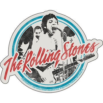 THE ROLLING STONES Concert Poster Sticker Decal - 4x4 Inch - Rolling Stones Album Concert Rock Band Vinyl Decal Sticker Craft Supply