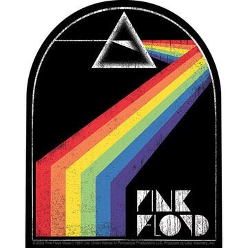 PINK FLOYD Dark Side Sticker Decal - 5.75x3 Inch - Dark Side of Moon DSOM Pink Floyd Rock Band Vinyl Decal Sticker Craft Supply