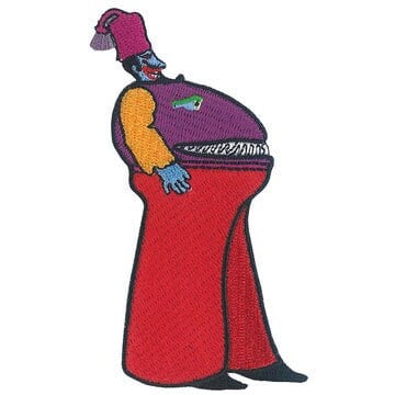 THE BEATLES Tassel Hat Guy Patch - 2.3x4 Inch - Beatles Yellow Submarine Legendary Rock Band Embroidered Patch Applique Craft Supply