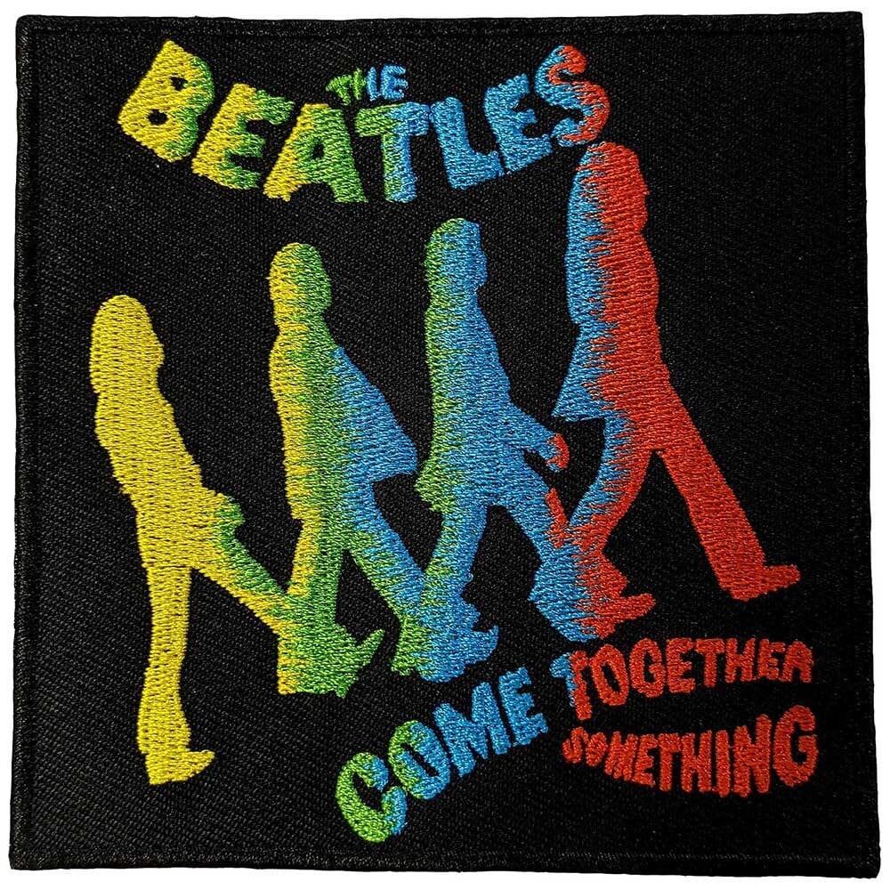THE BEATLES Patch - 3.25 Inch - Beatles Come Together/Something Album Cover Embroidered Patch Applique Craft Supply - Officially Licensed