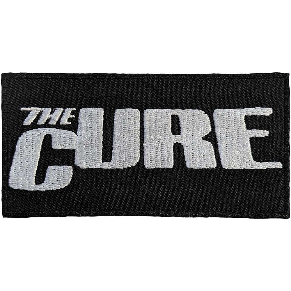 THE CURE Patch - 4x2 Inch - The Cure Rock Band Logo Embroidered Patch Applique Craft Supply - Officially Licensed