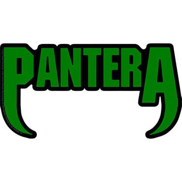 PANTERA Logo Sticker Decal - 6x3.15 Inch - Pantera Band Logo Album Heavy Metal Rock Band Vinyl Decal Sticker Craft Supply