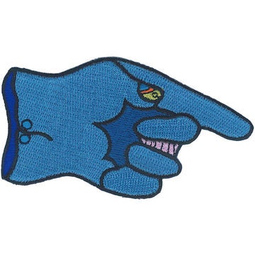 THE BEATLES Hand Pointing Patch - 3.7x2.1 Inch - Beatles Yellow Submarine Legendary Rock Band Embroidered Patch Applique Craft Supply