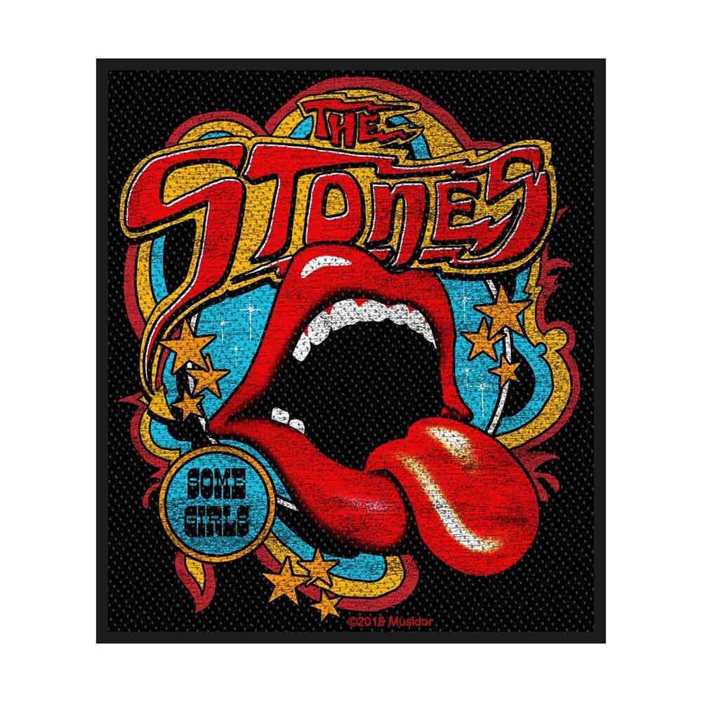 ROLLING STONES Patch - 3.25x4 Inch - Rolling Stones Some Girls Album Rock Band Embroidered Patch Applique Craft Supply - Officially Licensed