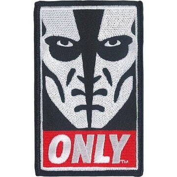 MISFITS Patch - 2.8x4.5 Inch - MISFITS Jerry Only Logo Punk Rock Band Embroidered Patch Applique Craft Supply