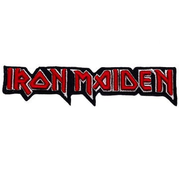 IRON MAIDEN Patch - 4.6x1 Inch - Iron Maiden Heavy Metal Band Logo 3D Embroidered Patch Applique Craft Supply