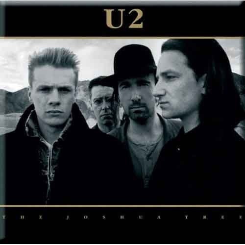 U2 Joshua Tree Magnet - 3x3 Inch - Rock Band U2 Dublin Bono Album Cover Magnet for Refrigerators and Lockers