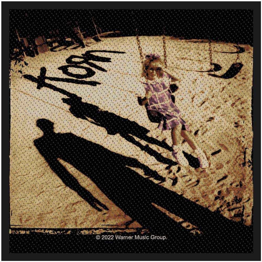KORN Patch - 4x4 Inch - KORN Self Titled Album Cover Rock Band Embroidered Patch Applique Craft Supply - Officially Licensed