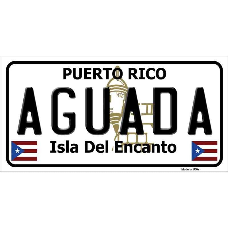 Aguada Puerto Rico Sticker Decal - 6x3 Inch - Novelty Rectangle Sticker Decal - Water Resistant Car Truck Window Craft Supply