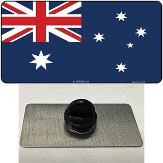 Australia Flag Lapel Pin - Australian Country National Flag Metal Hat Pin Backpack Tie Shirt Button Pinback Craft Supply