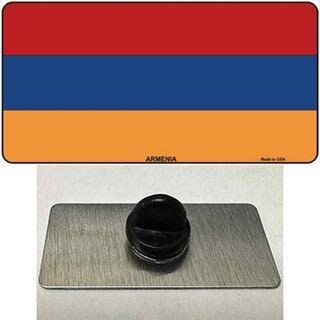 Armenia Flag Lapel Pin - Armenian Country National Flag Metal Hat Pin Backpack Tie Shirt Button Pinback Craft Supply