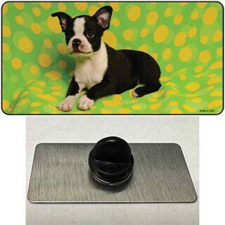 Boston Terrier Dog Lapel Pin - Pet Lover Dog Breed Boston Terrier Metal Hat Pin Backpack Tie Shirt Button Pinback Craft Supply