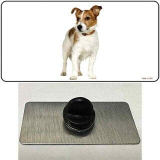 Jack Russell Terrier Dog Lapel Pin - Pet Lover Dog Breed Jack Russell Metal Hat Pin Backpack Tie Shirt Button Pinback Craft Supply