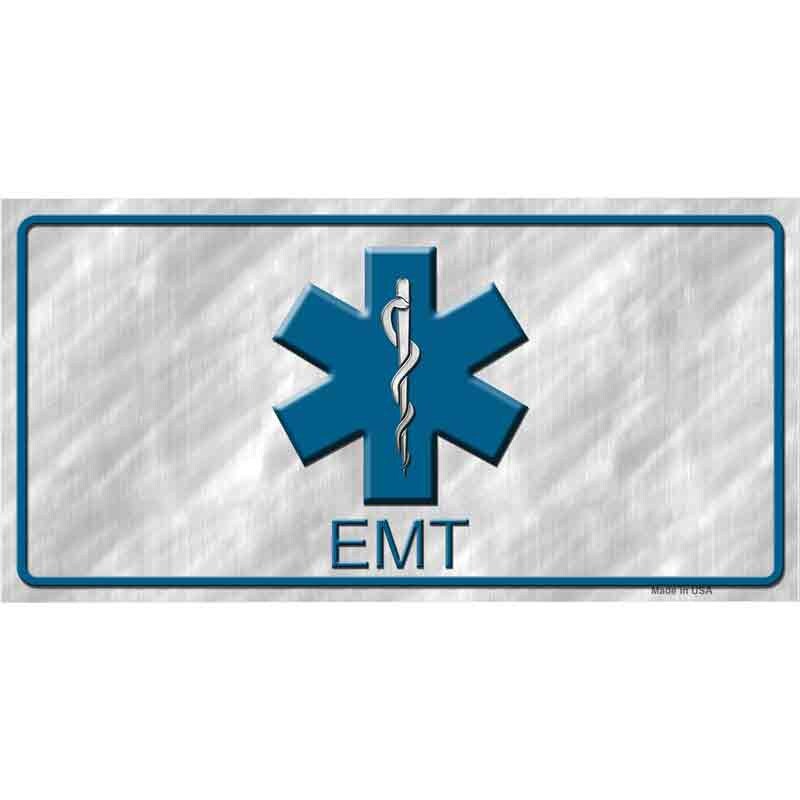 EMT Paramedic Ambulance EMS Sticker Decal - 6x3 Inch - Novelty Rectangle Sticker Decal - Water Resistant Car Truck Window Craft Supply