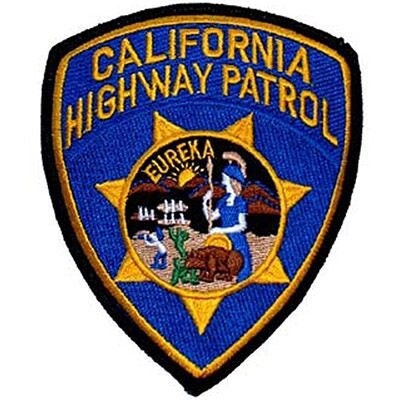 CALIFORNIA HIGHWAY PATROL Embroidered Patch - California (Chp) State Police Highway Patrol - Patch Applique Craft Supply