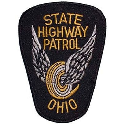 OHIO HIGHWAY PATROL Embroidered Patch - Ohio State Police Trooper Highway Patrol Public Safety - Patch Applique Craft Supply