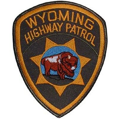 WYOMING HIGHWAY PATROL Embroidered Patch - Wyoming State Police Trooper Highway Patrol Public Safety - Patch Applique Craft Supply