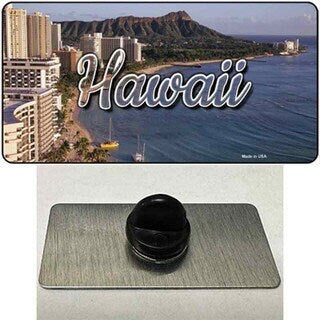 Hawaii Beach State Lapel Pin - United States Tourist Travel Gift Metal Hat Pin Backpack Tie Shirt Button Pinback Craft Supply
