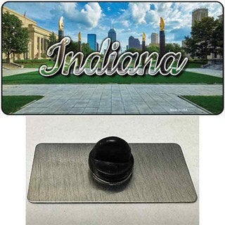 Indiana Sunny Park State Lapel Pin - United States Tourist Travel Gift Metal Hat Pin Backpack Tie Shirt Button Pinback Craft Supply