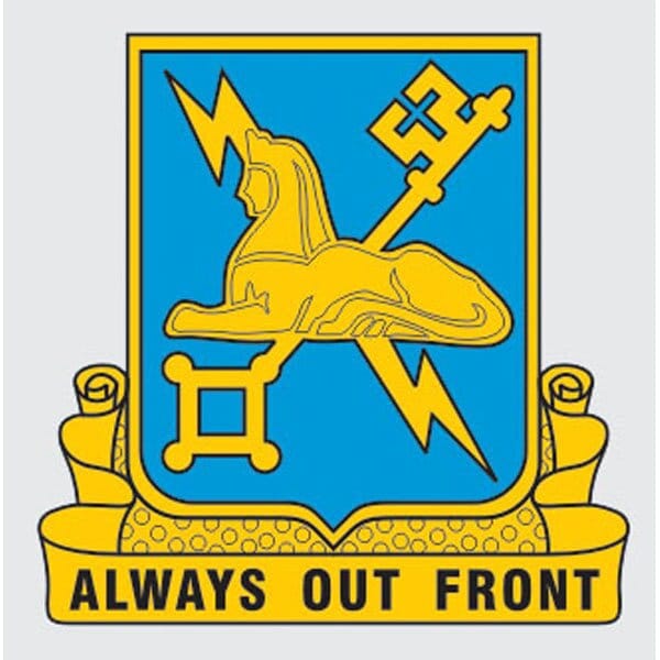 ARMY Military Intelligence Corps Decal Sticker - United States ARMY Regimental Crest Decal Car Truck Window Vehicle Military Craft Supply