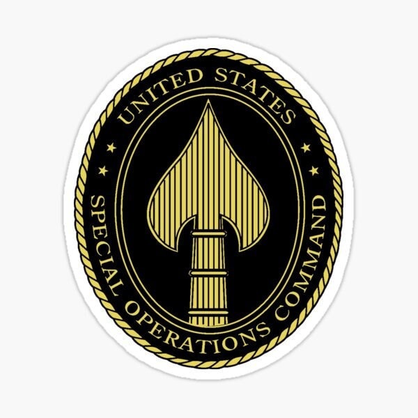 United States Special Operations Command Clear Decal Sticker - SOCOM Unified Combatant Command Clear Decal Car Truck Window Vehicle Military