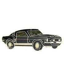 1968 Ford Mustang Lapel Pin - Shelby GT Auto Car Ford - Enamel Pin Backpack Tie Shirt Trading Button Pinback Craft Supply