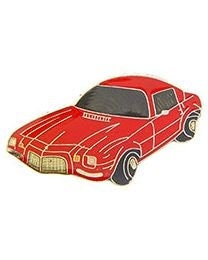 Chevrolet Camaro Lapel Pin - Red Chevy Camaro Auto Car - Enamel Pin Backpack Tie Shirt Trading Button Pinback Craft Supply