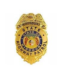 Missouri Highway Patrol Lapel Pin - State Trooper Police Patrol Missouri - Enamel Pin Backpack Tie Shirt Trading Button Pinback Craft Supply