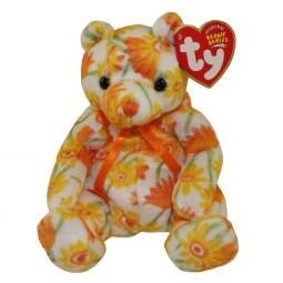 SHASTA the Bear Ty Beanie Baby Retired Vintage Beanbag Plush - New with Tags