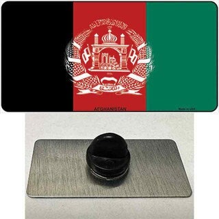 Afghanistan Flag Lapel Pin - Afghan Country National Flag Metal Hat Pin Backpack Tie Shirt Button Pinback Craft Supply