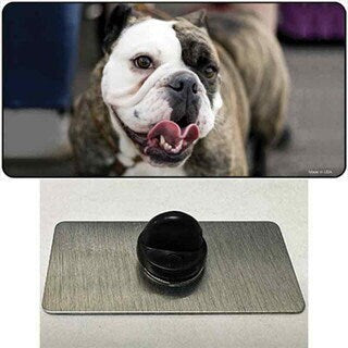 Bulldog Dog Lapel Pin - Pet Lover Dog Breed Bulldog Metal Hat Pin Backpack Tie Shirt Button Pinback Craft Supply