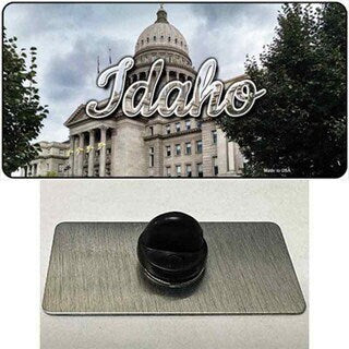 Idaho Capital Building State Lapel Pin - United States Tourist Travel Gift Metal Hat Pin Backpack Tie Shirt Button Pinback Craft Supply