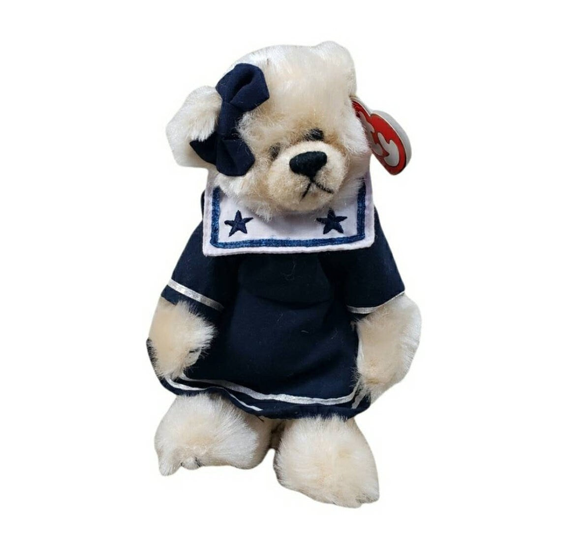 BREEZY the Attic Treasure Bear Beanie Baby Retired Beanbag Plush - New with Tags