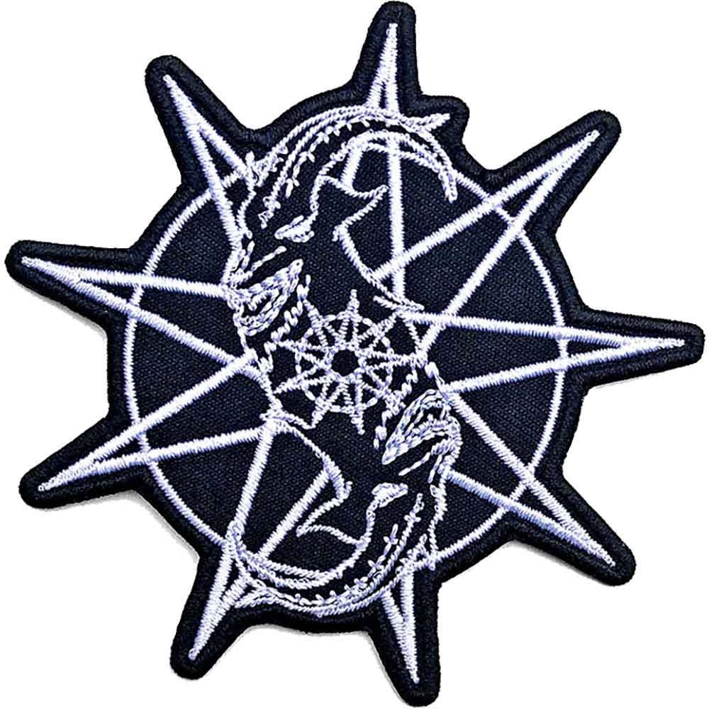 SLIPKNOT Goat Star Patch - Approx 3.25 Inch - Slipknot Heavy Metal Band Embroidered Patch Applique Craft Supply - Officially Licensed