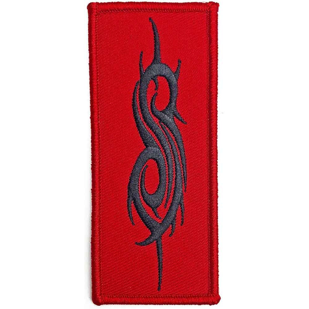 SLIPKNOT Black Tribal Sigil Patch - Approx 1.7X3.8 Inch - Slipknot Heavy Metal Band Embroidered Patch Applique Craft Supply