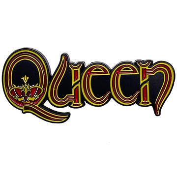 QUEEN 1973 Band Logo Lapel Pin - 1.75 Inch - Freddie Mercury Brian May Rock Band Queen Enamel Lapel Pin Craft Supply