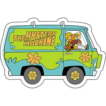 SCOOBY DOO Mystery Machine Van Sticker Decal - 5.5x3.65 Inch - Hanna-Barbera Animated Cartoon Classic Craft Supply