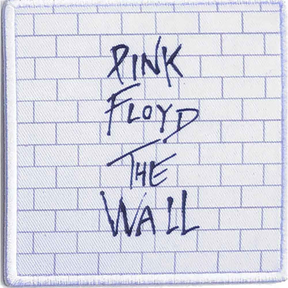 PINK FLOYD Patch - 3.5 Inch - The Wall Original Album Rock Band Pink Floyd Embroidered Patch Applique Craft Supply - Officially Licensed