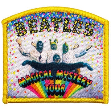 THE BEATLES Magical Mystery Tour Patch - 3.25x3.5 Inch - Beatles Tour Album Cover Band Embroidered Patch Applique Craft Supply