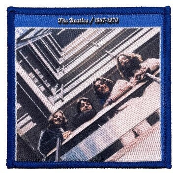 THE BEATLES Greatest Hits 1967-70 Patch - 3.5x3.5 Inch - Beatles Greatest Hits Album Cover Band Embroidered Patch Applique Craft Supply