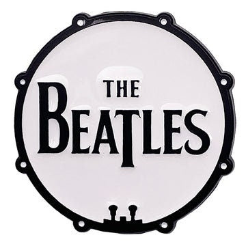 THE BEATLES Drum Logo Lapel Pin - 1.25 Inch - Beatles Paul John George Ringo Rock Band Enamel Lapel Pin Craft Supply