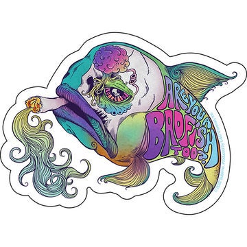 SUBLIME Bad Fish Band Sticker Decal - 5x3.7 Inch - Vinyl Rock Band Decal Sticker Craft Supply