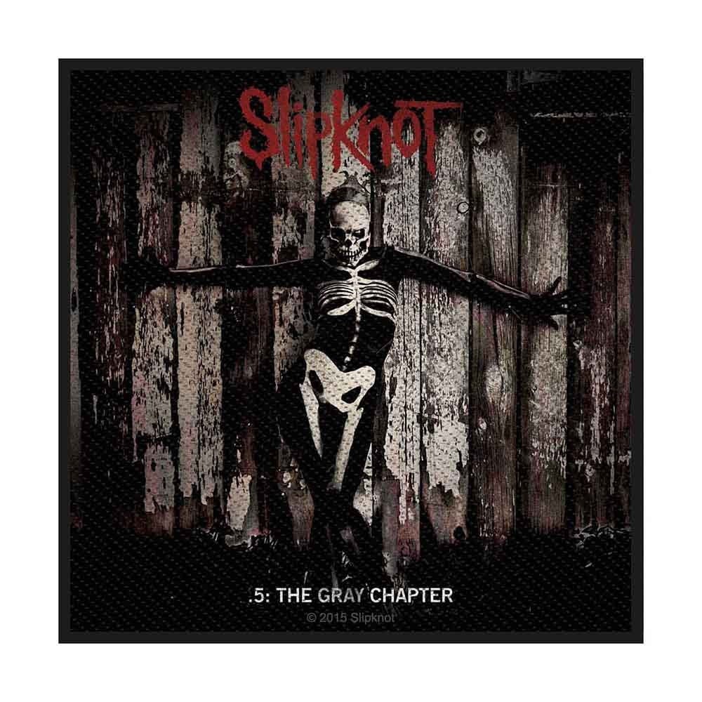 SLIPKNOT Patch - 4x4 Inch - Slipknot The Gray Chapter Album Heavy Metal Band Embroidered Patch Applique Craft Supply - Officially Licensed