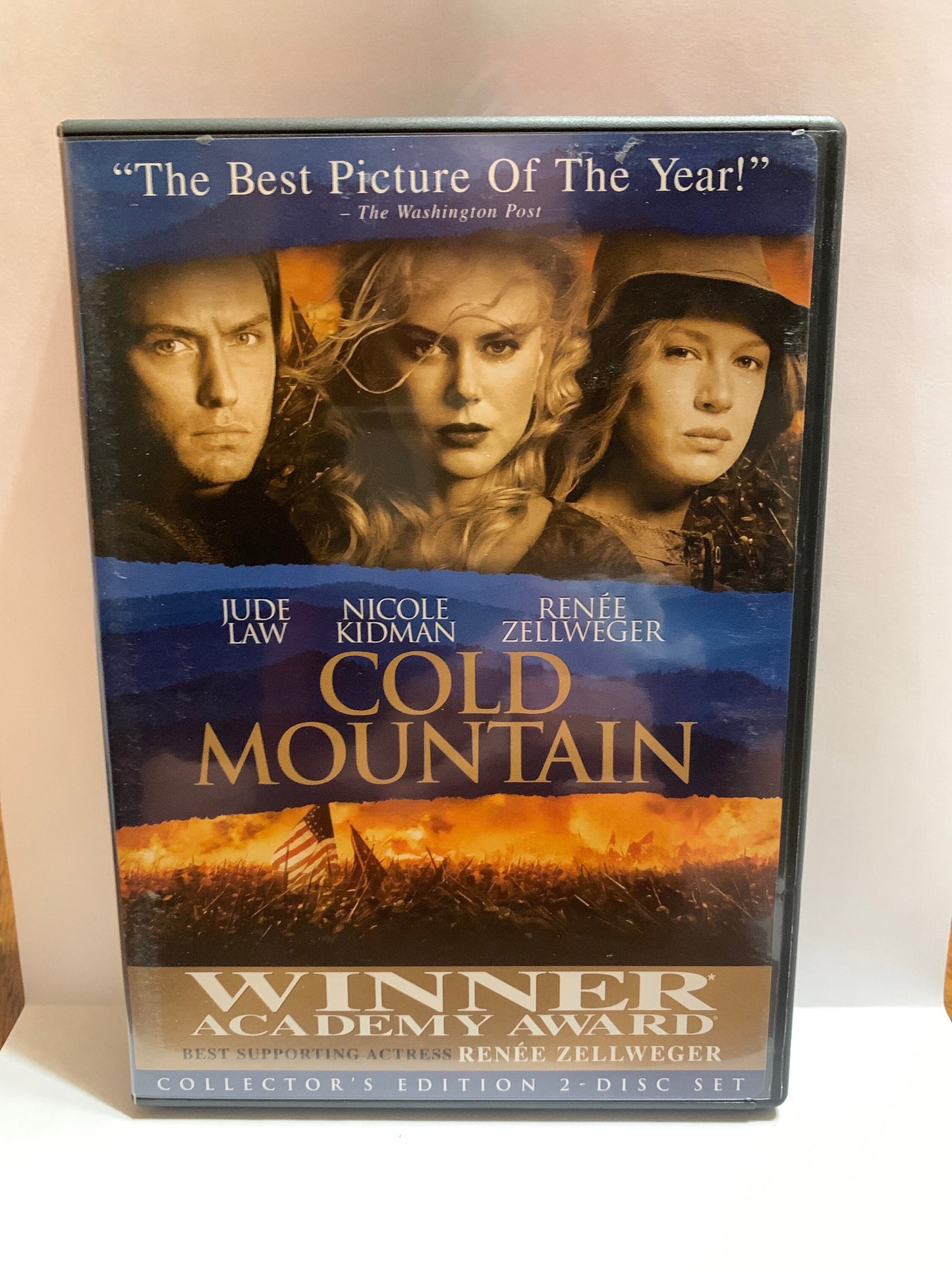 Cold Mountain (DVD, 2003) Nicole Kidman, Jude Law - Very Good Condition ** Spend 35.00 and get FREE SHIPPING! **
