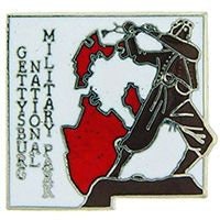 GETTYSBURG National Military Park Lapel Pin - Enamel Pin for Backpack Tie Shirt Trading Button Pinback Craft Supply