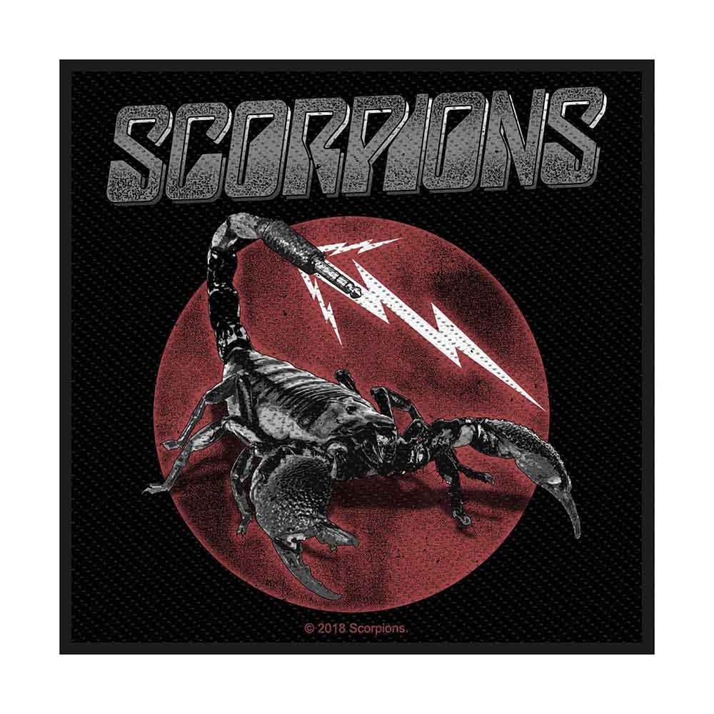 SCORPIONS Jack Patch - 4x4 Inch - Scorpions Album Hard Rock Band Embroidered Patch Applique Craft Supply - Officially Licensed